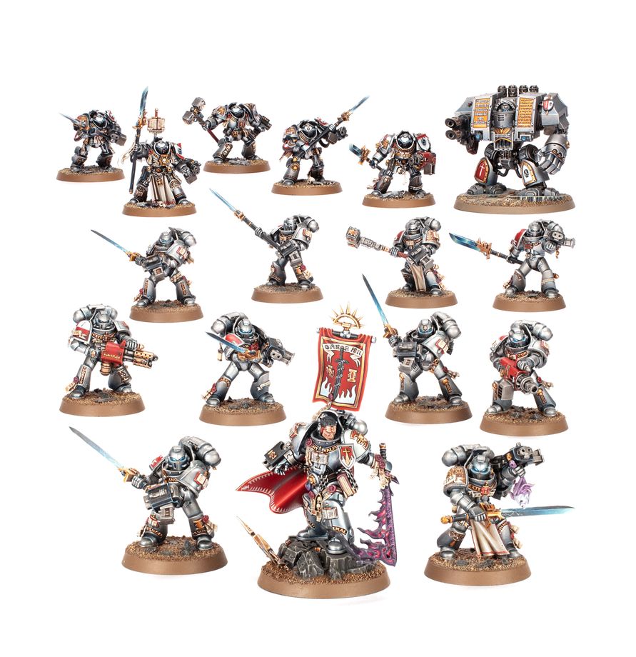 コンバットパトロール グレイナイト 73-572  ウォーハンマー 40000 Warhammer 40,000 Combat Patrol: Grey Knights 73-572 – A-Z Toy Hobby