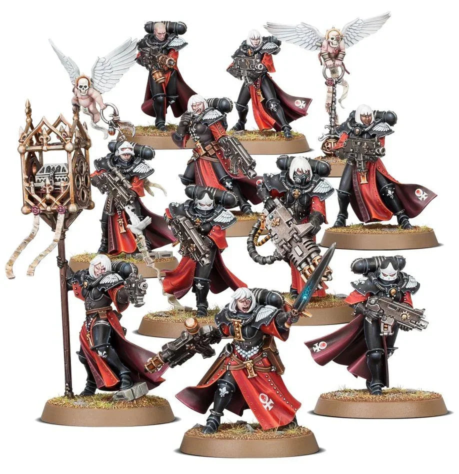ロボット Warhammer 40k Adepta Sororitas Army Set Warhammer 40,000 Adepta Sororitas: Battle Sisters Squad 52-20