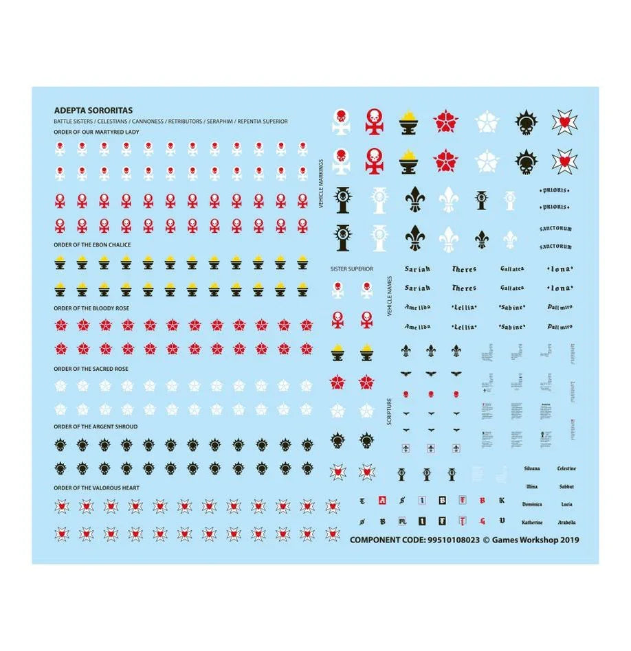 Warhammer 40,000 Adepta Sororitas: Battle Sisters Squad 52-20 - A-Z Toy Hobby