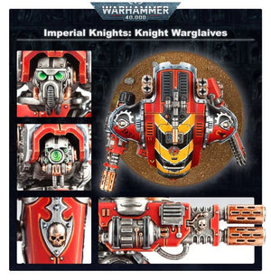 Warhammer 40,000 Imperial Knights: Knight Armigers 54-20 - A-Z Toy Hobby