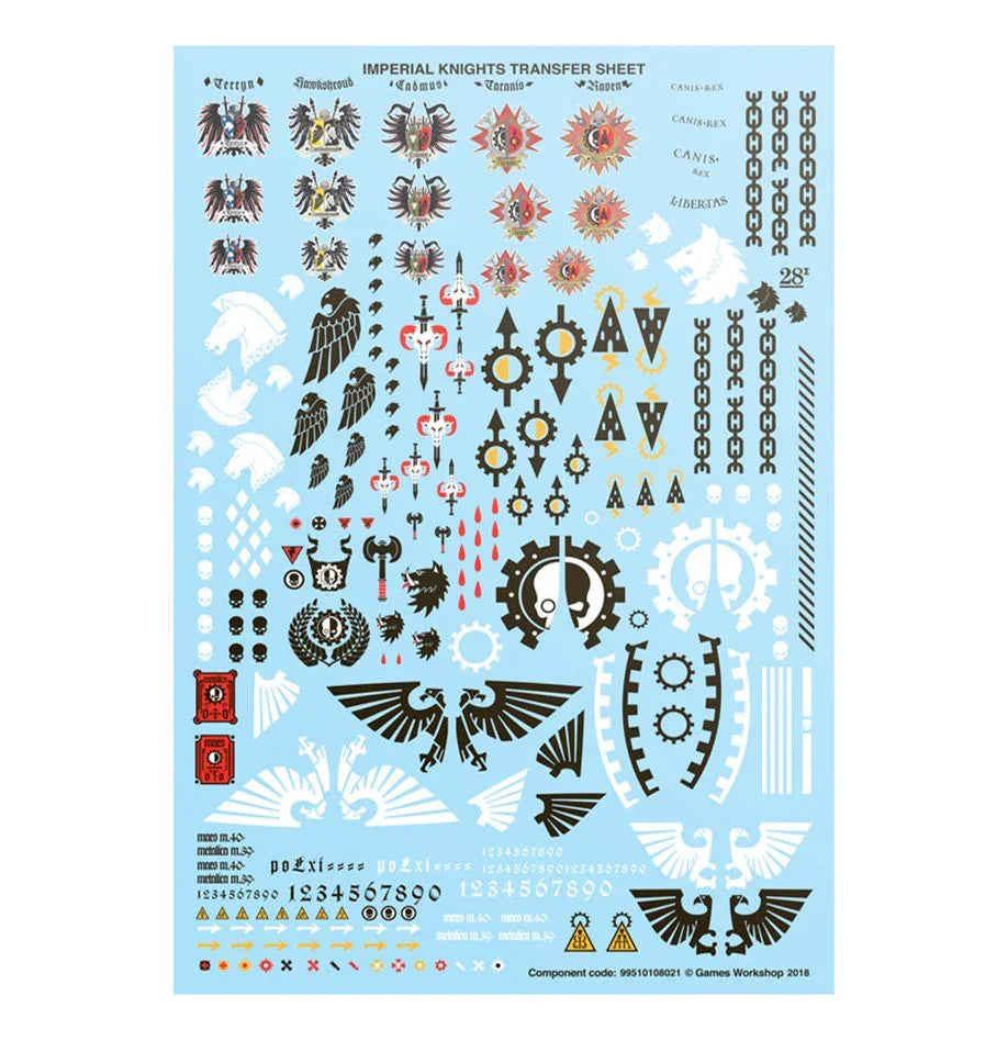 Warhammer 40,000 Imperial Knights: Knight Questoris 54-22 - A-Z Toy Hobby