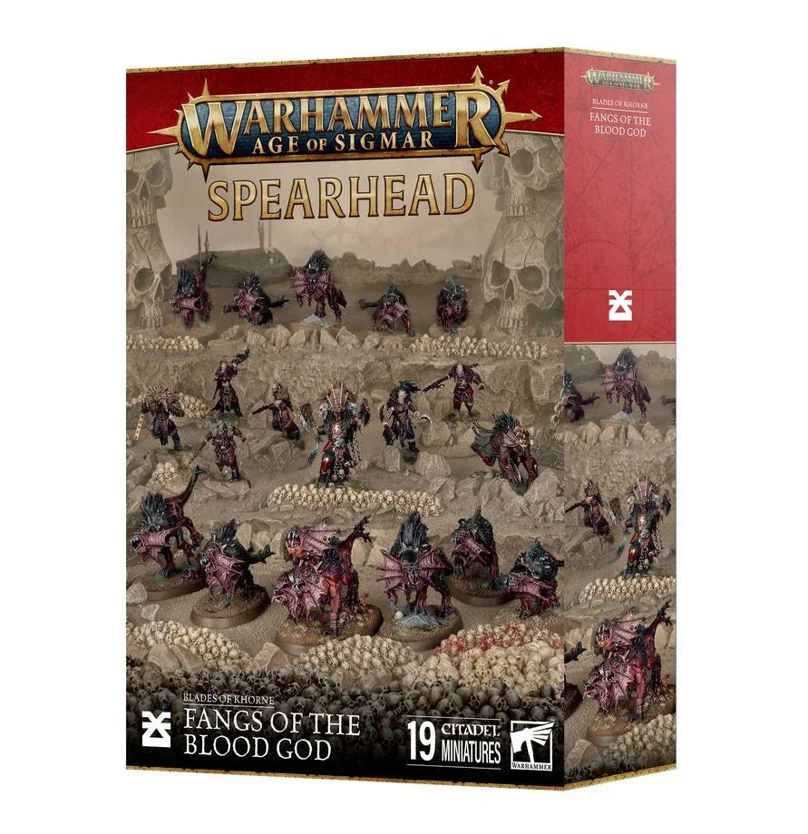 Warhammer Age of Sigmar Spearhead: Blades of Khorne - Fangs of the Blood God 70-837