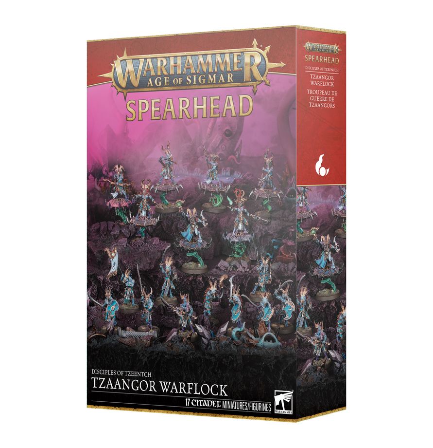 Warhammer Age of Sigmar Spearhead: Disciples of Tzeentch - Tzaangor Warflock 70-839