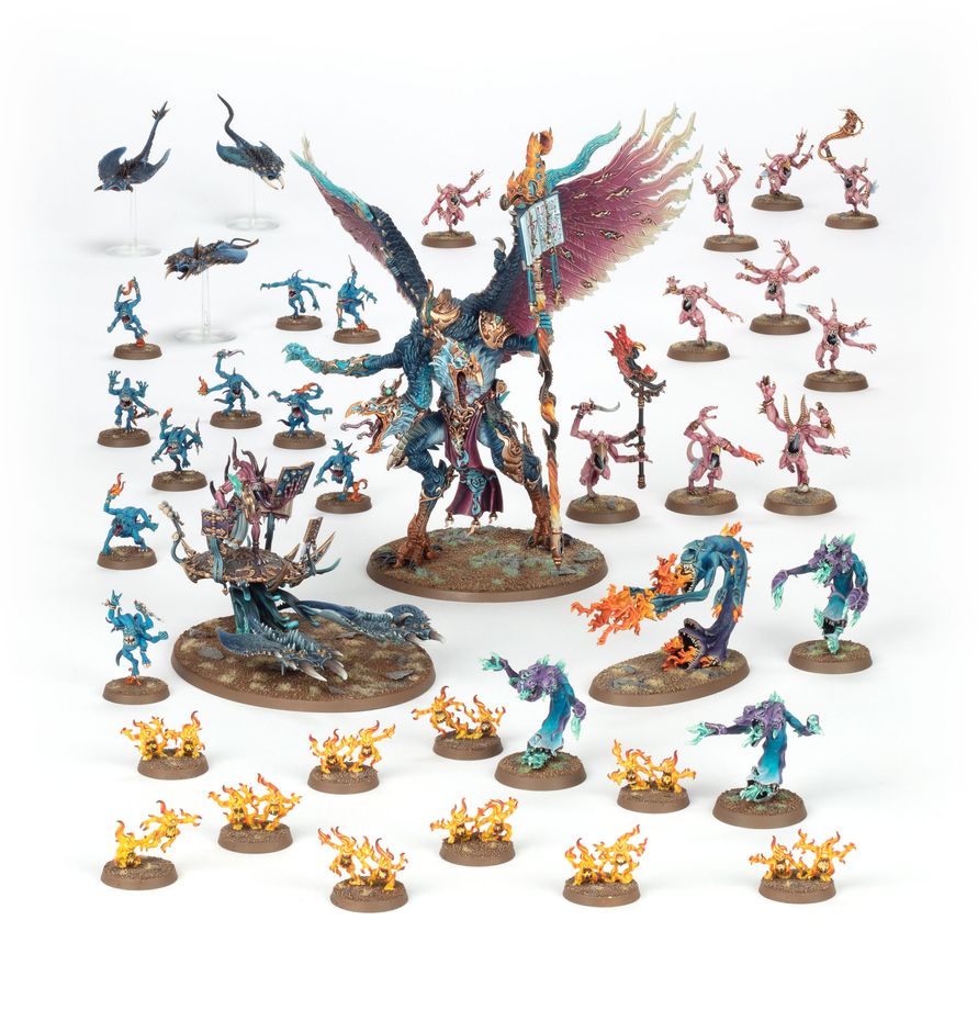 Warhammer Age of Sigmar Battleforce: Disciples of Tzeentch - Warpflame Cavalcade 83-110