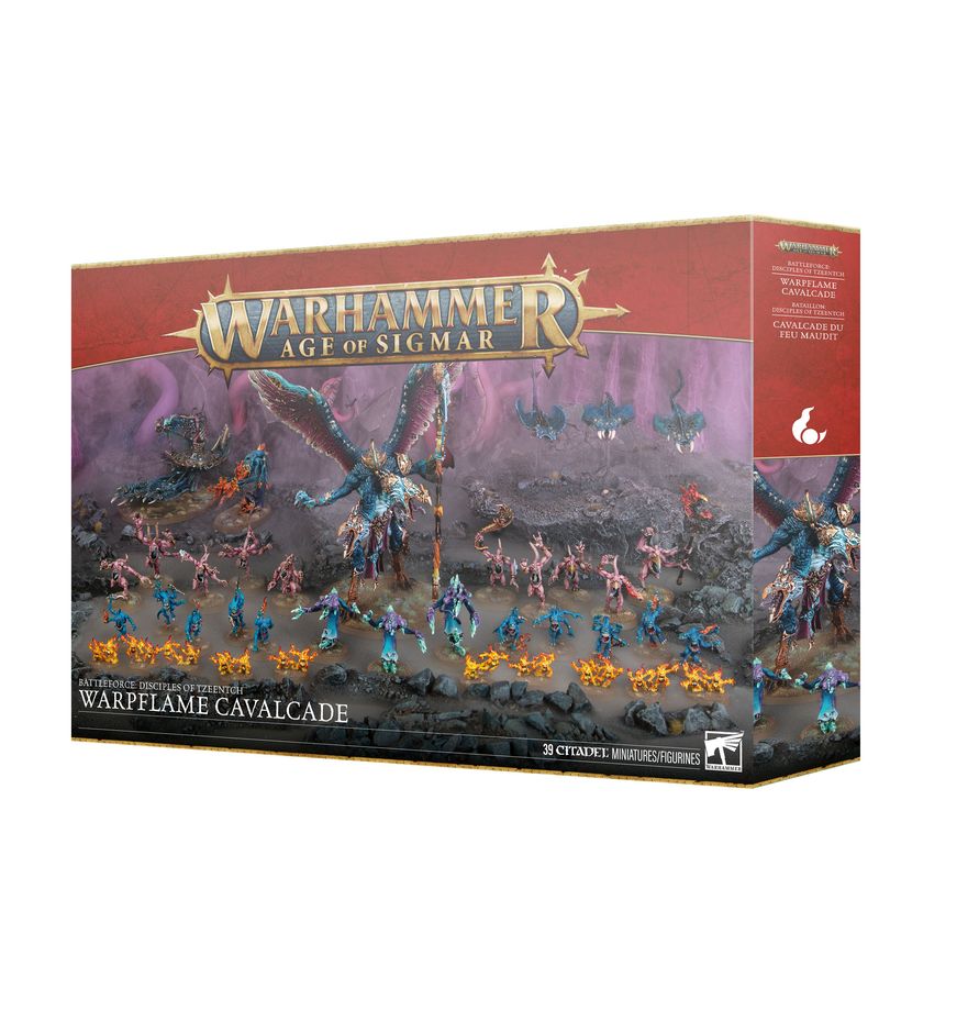 Warhammer Age of Sigmar Battleforce: Disciples of Tzeentch - Warpflame Cavalcade 83-110