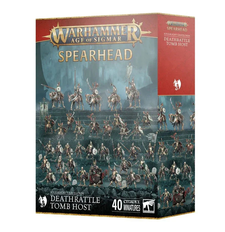 Warhammer Age of Sigmar Spearhead: Soulblight Gravelords - Deathrattle Tomb Host 70-916