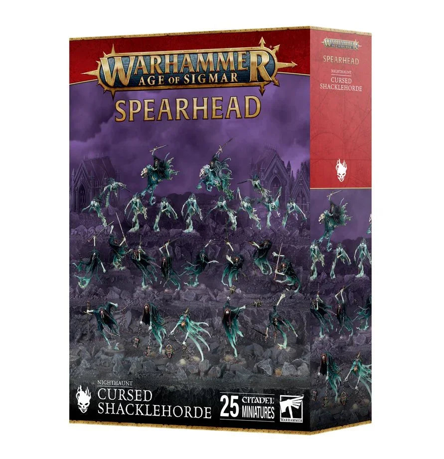Warhammer Age of Sigmar Spearhead: Nighthaunt - Cursed Shacklehorde 70-914