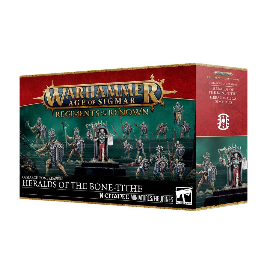 Warhammer Age of Sigmar Regiment of Renown: Heralds of the Bone-tithe 94-43