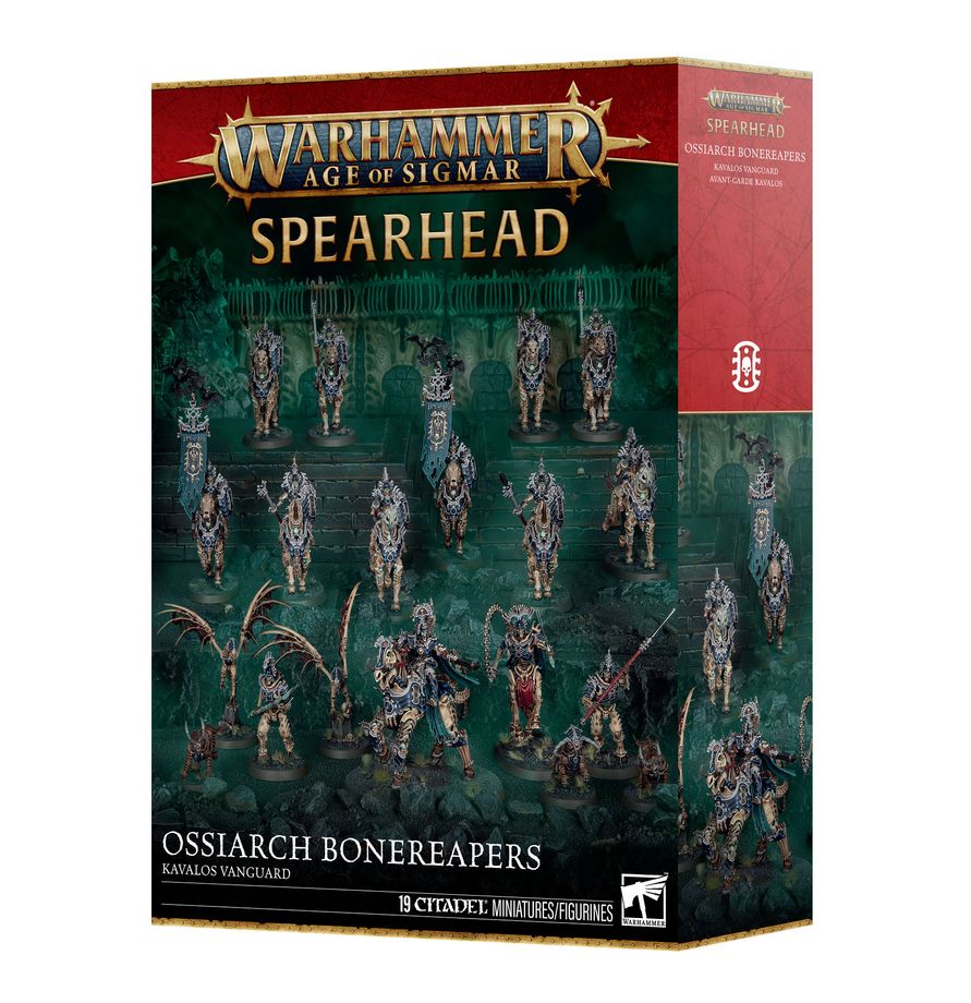 Warhammer Age of Sigmar Spearhead: Ossiarch Bonereapers – Kavalos Vanguard 70-943