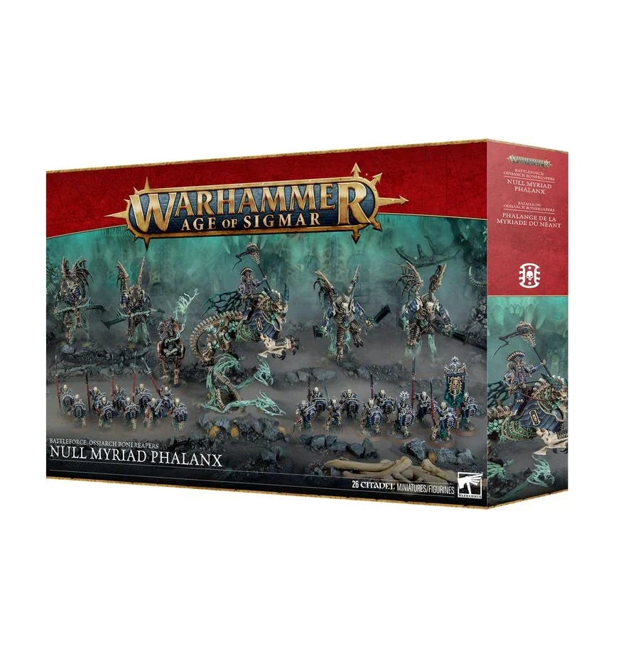 Warhammer Age of Sigmar Battleforce: Ossiarch Bonereapers – Null Myriad Phalanx 94-15