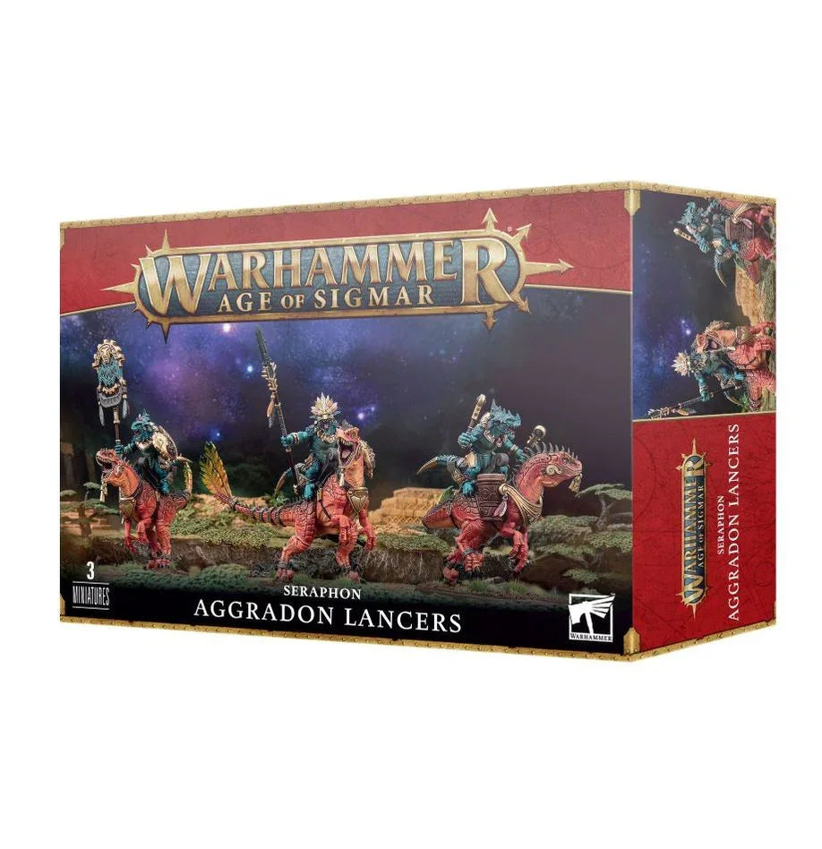 Warhammer Age of Sigmar Seraphon: Aggradon Lancers 88-18 - A-Z Toy Hobby