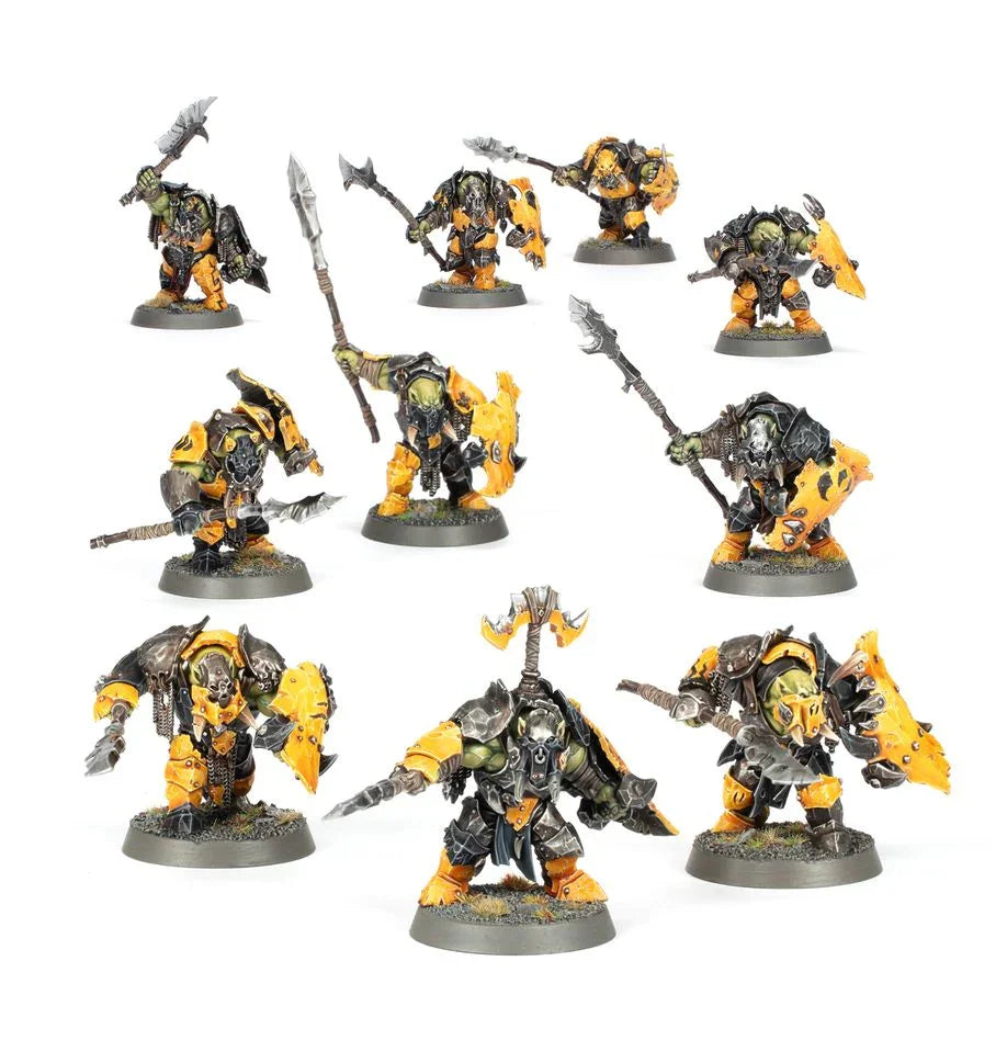 Warhammer Age of Sigmar Orruk Warclans: Orruk Ardboyz 89-61 - A-Z Toy Hobby
