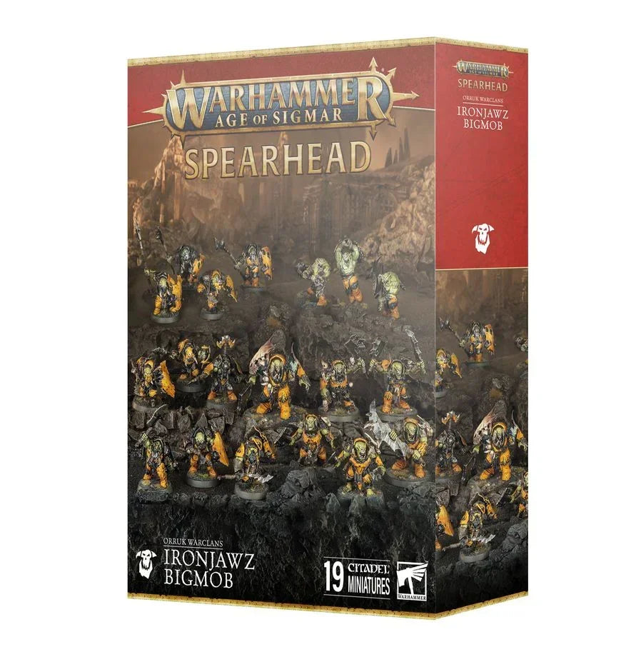 Warhammer Age of Sigmar Spearhead: Orruk Warclans - Ironjawz Bigmob 70-893