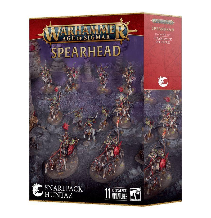 Warhammer Age of Sigmar Spearhead: Gloomspite Gitz - Snarlpack Huntaz 70-894