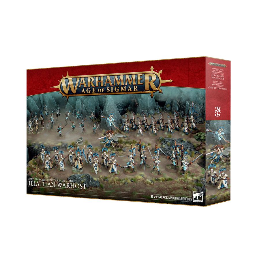 Warhammer Age of Sigmar Battleforce: Lumineth Realm-Lords - Iliathan Warhost 87-42