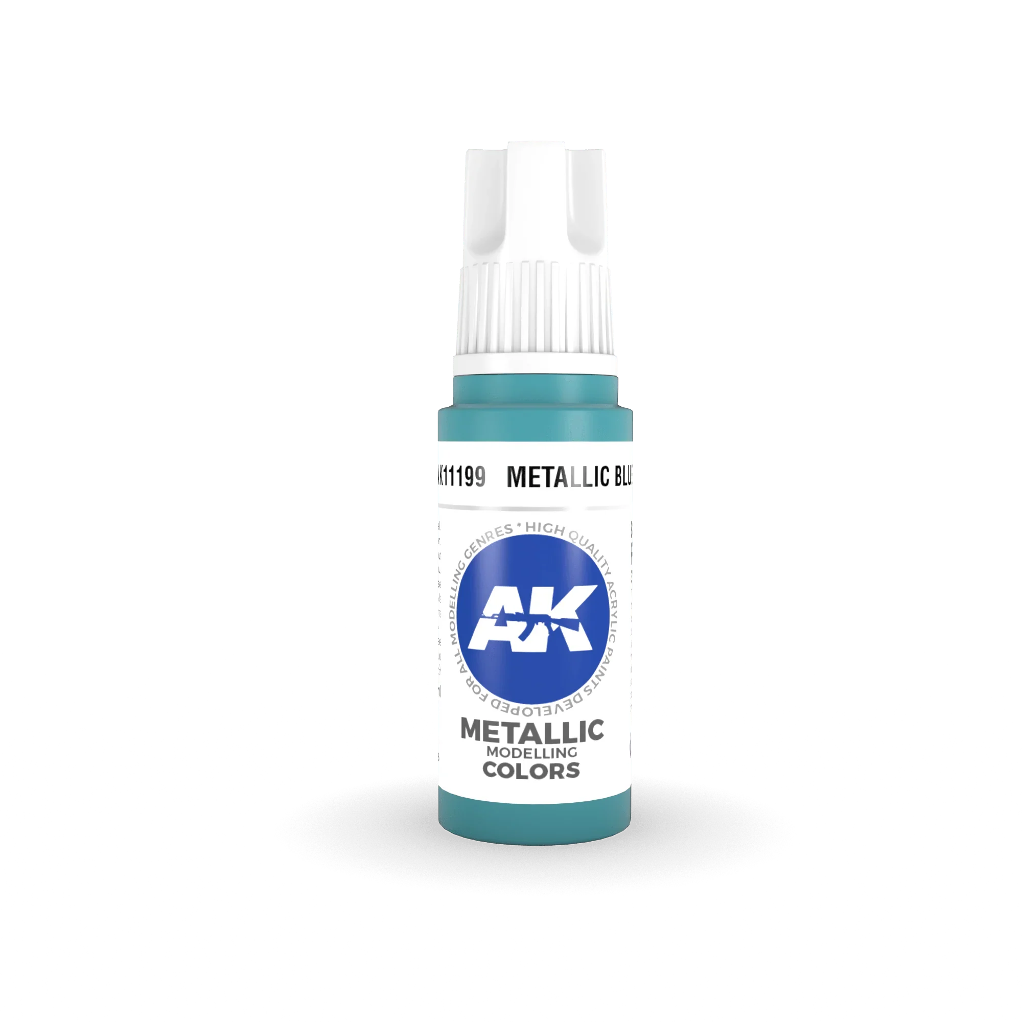 AK Interactive AK11199 3G Metallic Blue Acrylic Paint 17ml - A-Z Toy Hobby