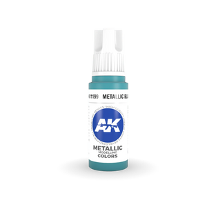 AK Interactive AK11199 3G Metallic Blue Acrylic Paint 17ml - A-Z Toy Hobby