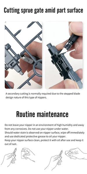 DSPIAE Ultra Thin Single Edge Precision Nipper ST-C2 - A-Z Toy Hobby