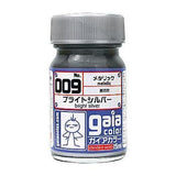 Gaia Notes Metallic Color 009 Bright Silver Lacquer Paint 15ml - A-Z Toy Hobby