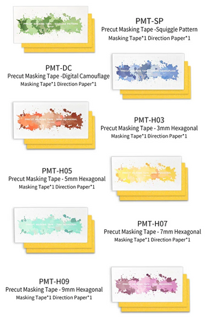 DSPIAE Precut Masking Tape PMT - A-Z Toy Hobby