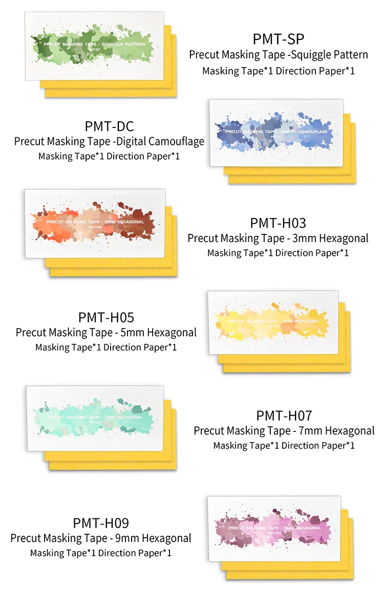 DSPIAE Precut Masking Tape PMT - A-Z Toy Hobby