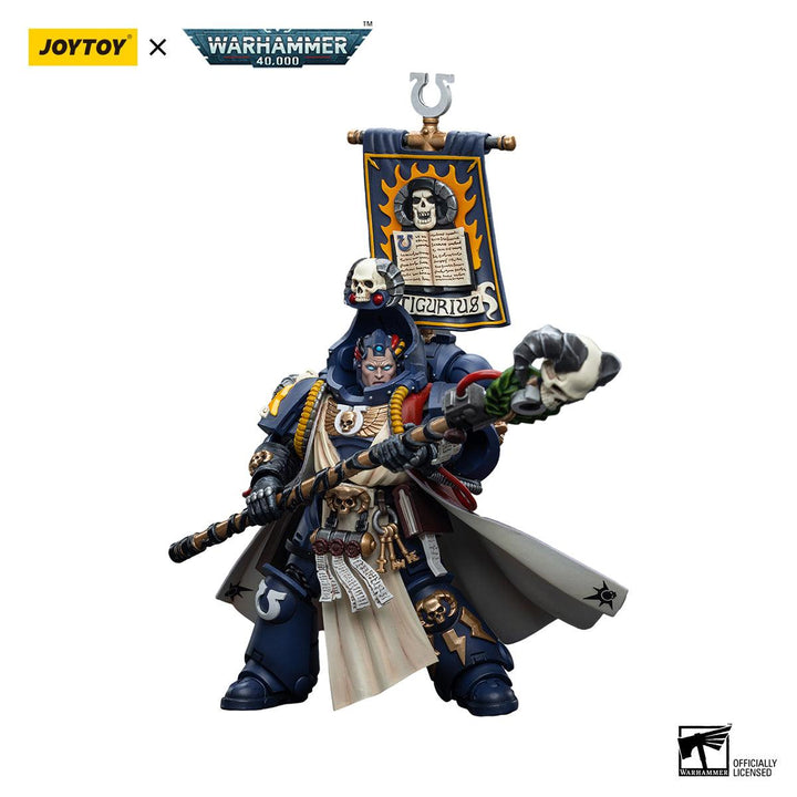 Joy Toy Warhammer 40K Ultramarines Chief Librarian Tigurius 1/18 Action Figure - A-Z Toy Hobby