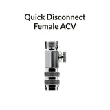 Gaahleri 1/8" Quick Disconnect Female Adapter with Air Valve