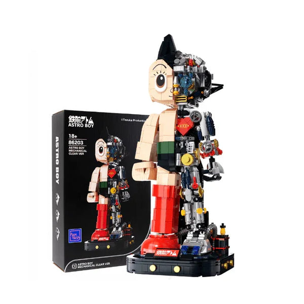 Pantasy Astro Boy Mechanical Clear Version Brick Kit - A-Z Toy Hobby