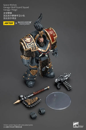 Joy Toy Warhammer Space Wolves Varagyr Thegn Varagyr Wolf Guard Squad 1/18 Action Figure - A-Z Toy Hobby