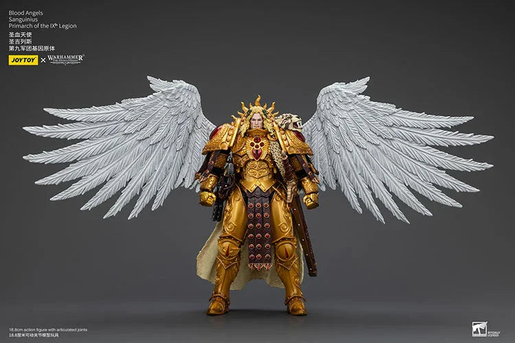 Joy Toy Warhammer Blood Angels Sanguinius Primarch of the IXth Legion 1/18 Action Figure - A-Z Toy Hobby