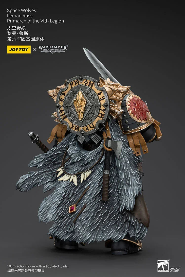 Joy Toy Warhammer Space Wolves Leman Russ Primarch of the VIth Legion 1/18 Action Figure - A-Z Toy Hobby