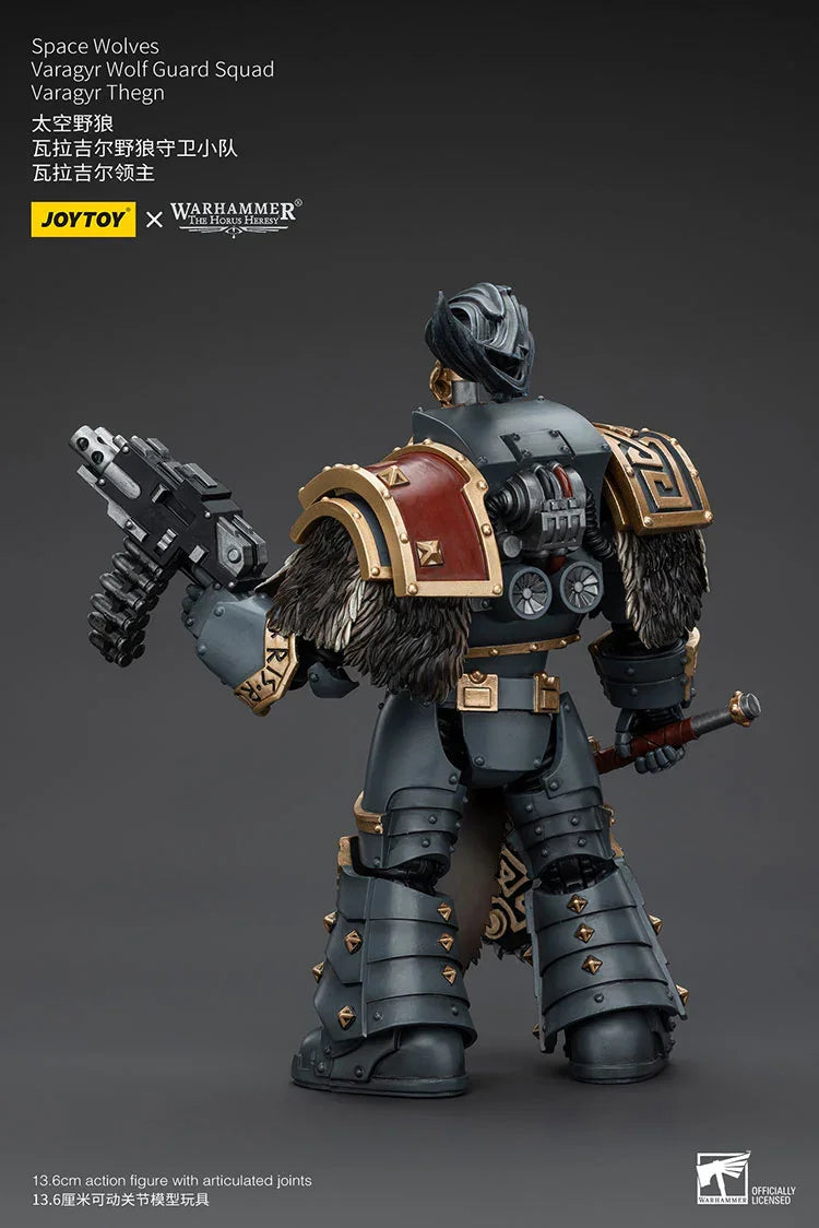 Joy Toy Warhammer Space Wolves Varagyr Thegn Varagyr Wolf Guard Squad 1/18 Action Figure - A-Z Toy Hobby