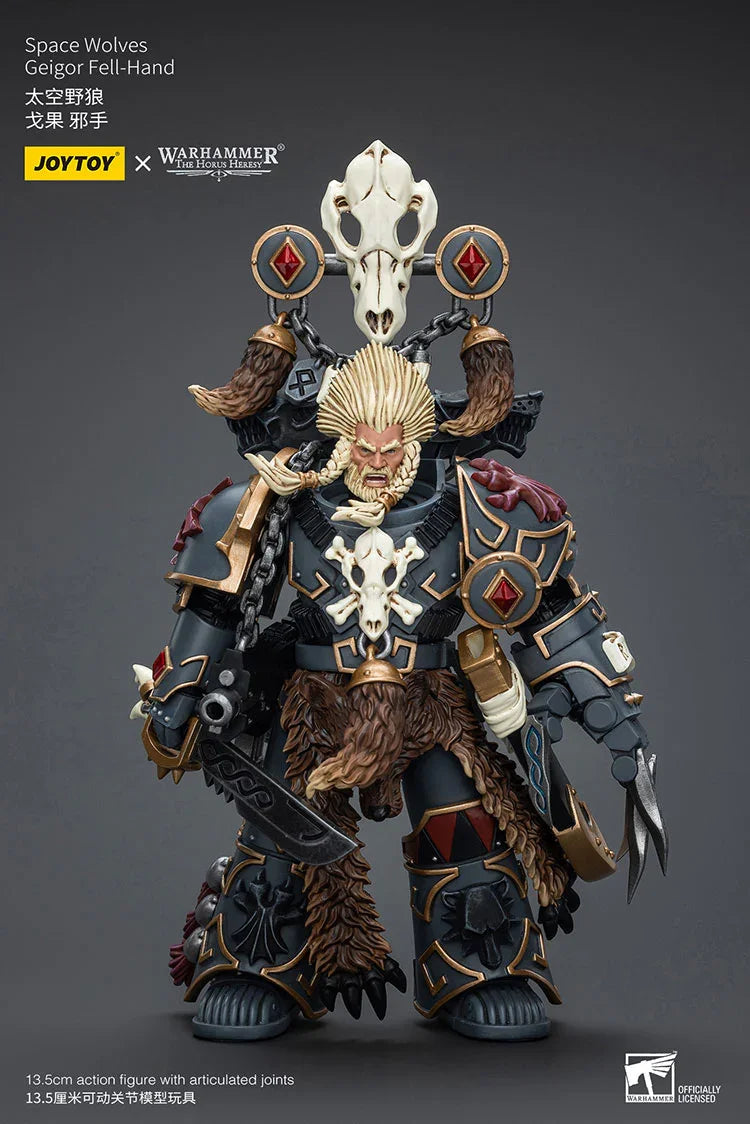 Joy Toy Warhammer Space Wolves Geigor Fell-Hand 1/18 Action Figure - A-Z Toy Hobby