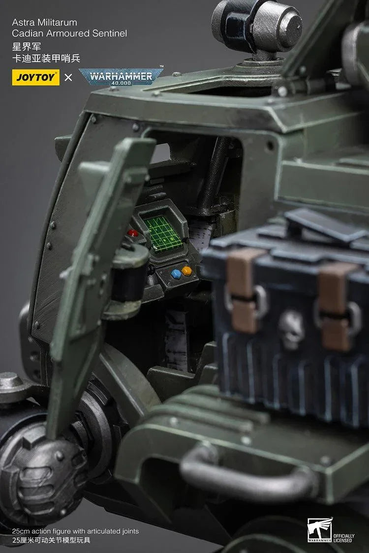 Joy Toy Warhammer 40K Astra Militarum Cadian Armoured Sentinel 1