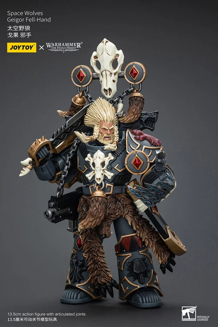 Joy Toy Warhammer Space Wolves Geigor Fell-Hand 1/18 Action Figure - A-Z Toy Hobby
