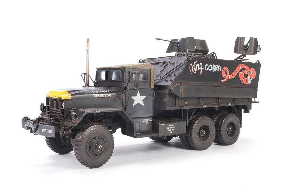 AFV Club 35323 US Army Gun Truck M113 on M54A2 King Cobra (Vietnam War) 1/35 Model Kit