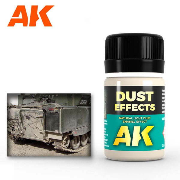 AK Interactive AK015 Weathering Dust Effects Enamel 35ml - A-Z Toy Hobby