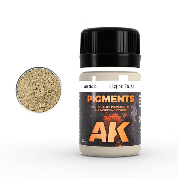 AK Interactive AK040 Light Dust Pigment 35ml - A-Z Toy Hobby