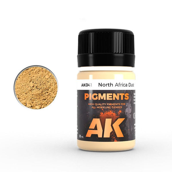 AK Interactive AK041 North Africa Dust Pigment 35ml - A-Z Toy Hobby