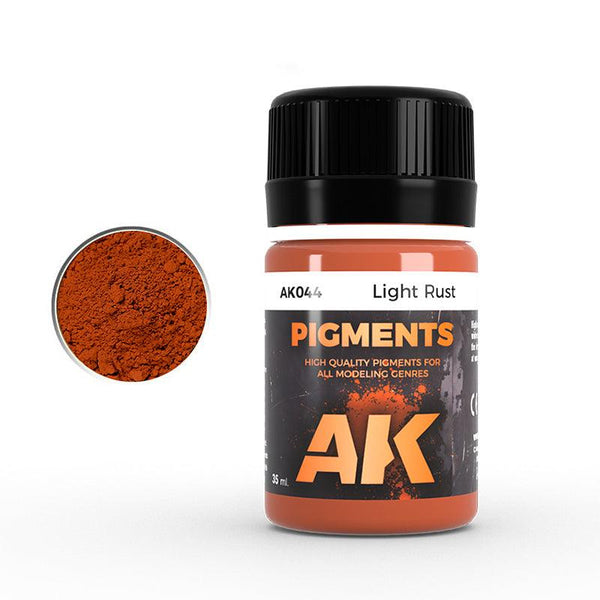 AK Interactive AK044 Light Rust Pigment 35ml - A-Z Toy Hobby