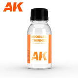 AK Interactive AK050 Odorless Enamel Thinner 100ml - A-Z Toy Hobby