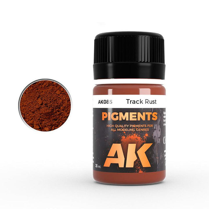 AK Interactive AK085 Track Rust Pigment 35ml - A-Z Toy Hobby