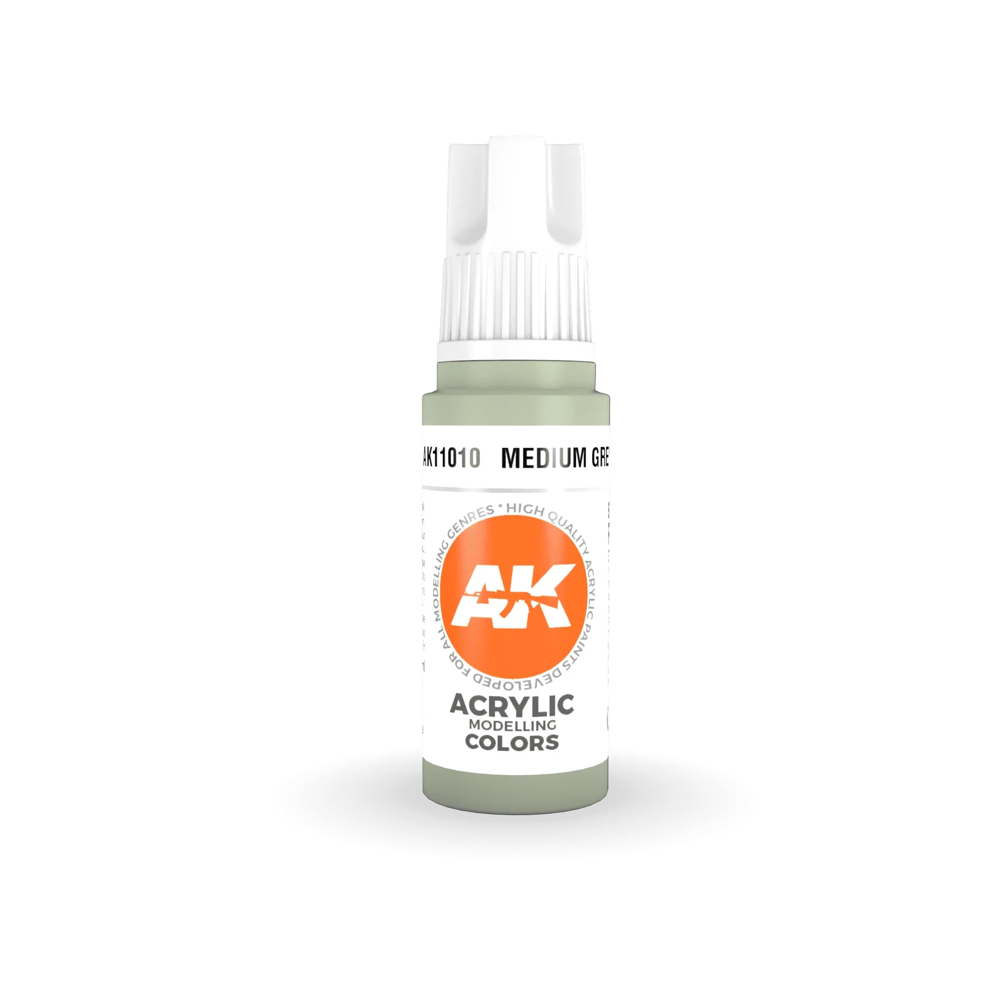 AK Interactive AK11010 3G Medium Gray Acrylic Paint 17ml - A-Z Toy Hobby