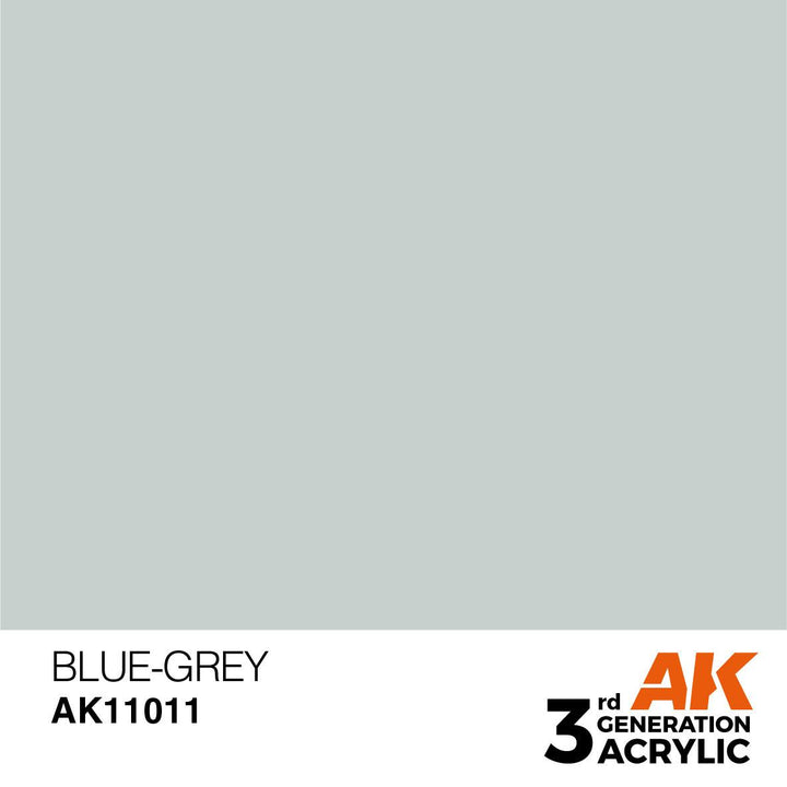 AK Interactive AK11011 3G Blue Gray Acrylic Paint 17ml - A-Z Toy Hobby