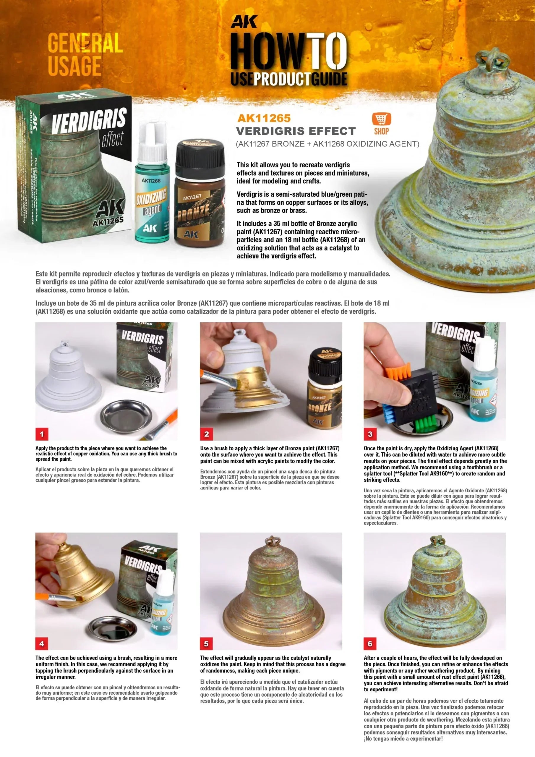 AK Interactive AK11265 Weathering Verdigris Effect - A-Z Toy Hobby