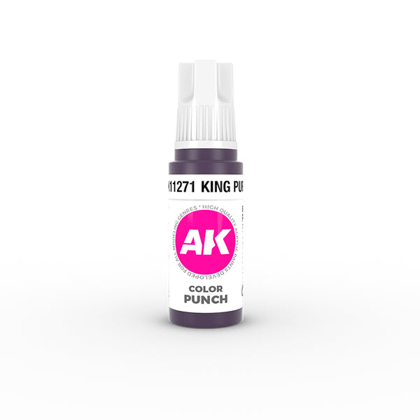 AK Interactive AK11271 3G King Purple Punch Color Paint 17ml