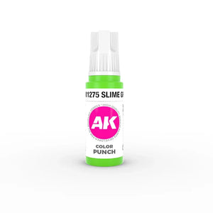 AK Interactive AK11275 3G Slime Green Punch Color Paint 17ml - A-Z Toy Hobby