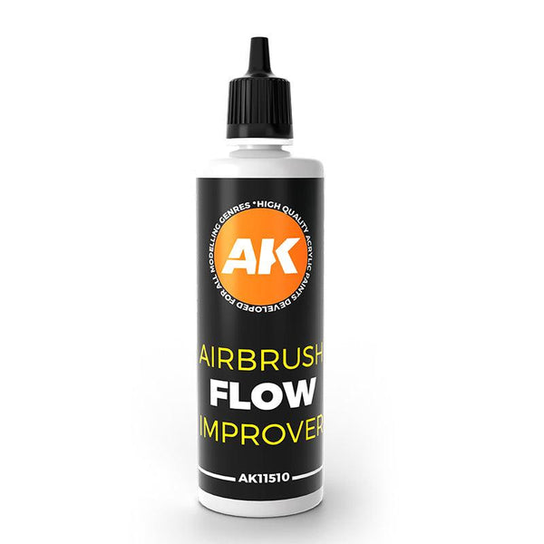 AK Interactive AK11510 Airbrush Flow Improver for Acrylics 100ml - A-Z Toy Hobby