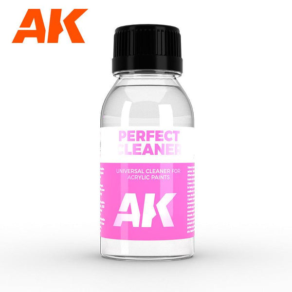 AK Interactive AK119 Perfect Cleaner for Acrylic Paints 100ml - A-Z Toy Hobby