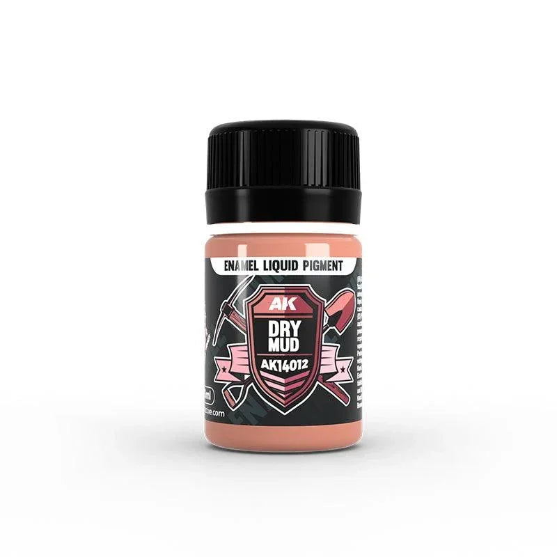 AK Interactive AK14012 Dry Mud Liquid Pigment 35ml - A-Z Toy Hobby